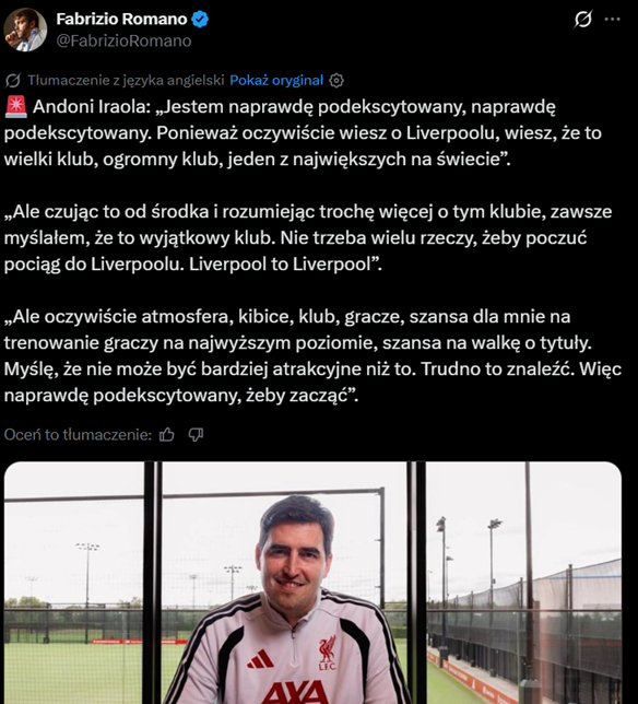 ZAPREZENTOWANY! Liverpool ma NOWEGO TRENERA!